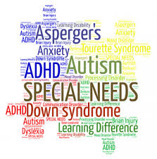 Special education word cloud